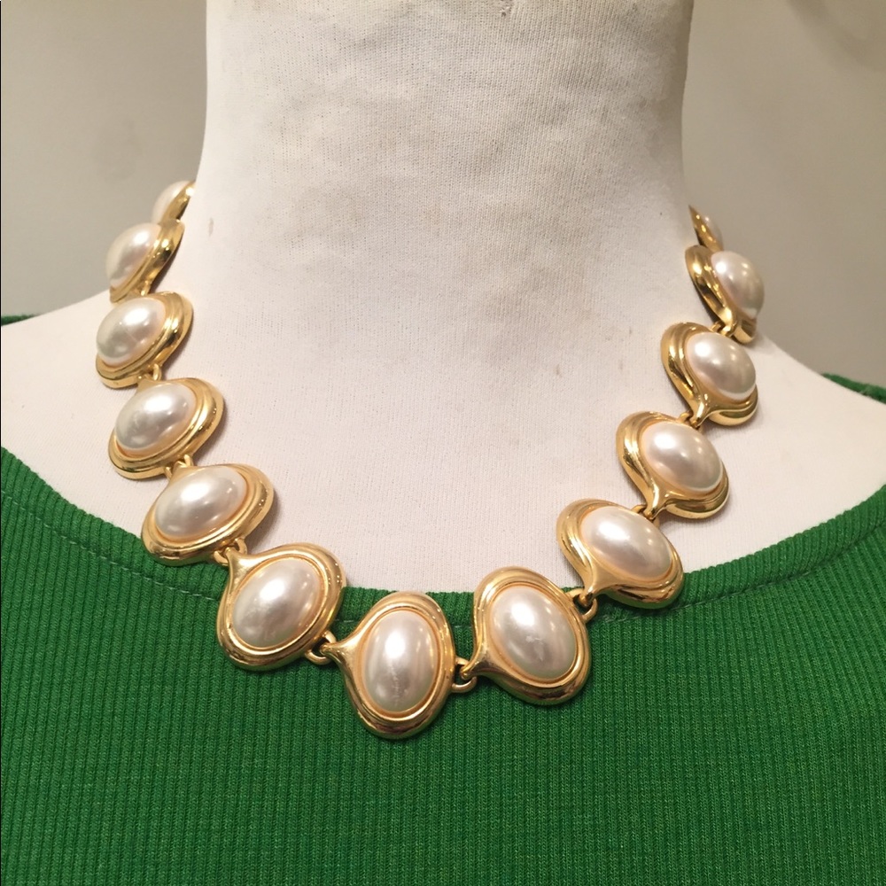 Park Lane Gold and Pearl Park Lane Necklace
